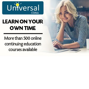 Universal Class: Learn on your own time. More than 500 continuing education courses available